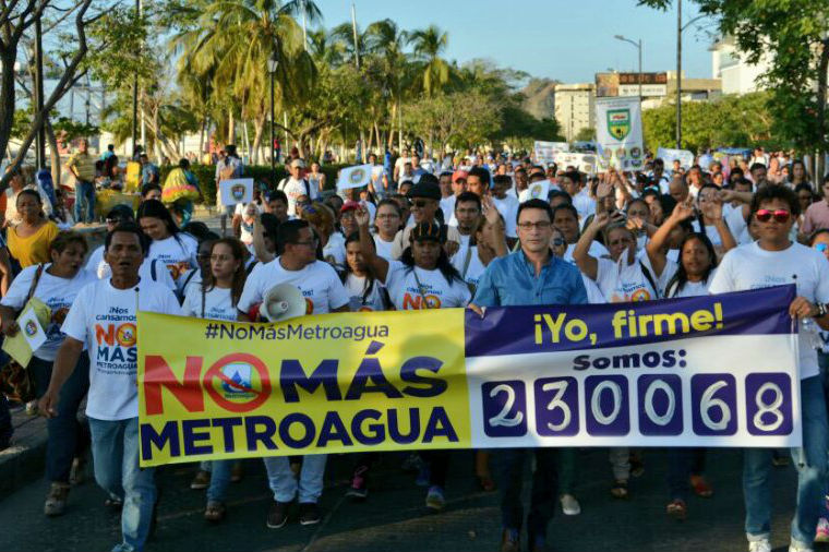 Samarios marcharán este martes para exigir un mejor servicio de agua