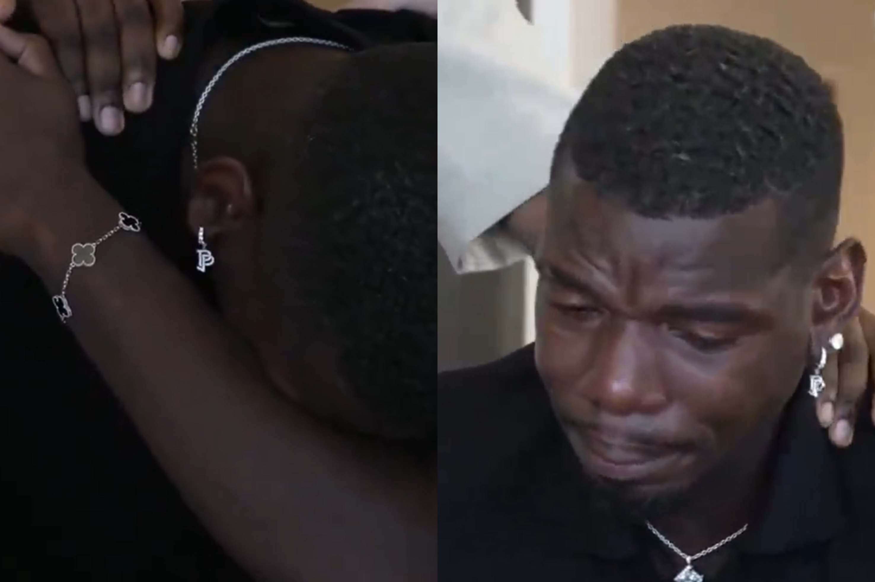 Pogba se quebró en llanto al firmar con Mónaco: el video le da la vuelta al mundo