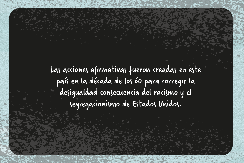 El mundo no es como lo pintan: ¿El fin de acciones contra el racismo en universidades?