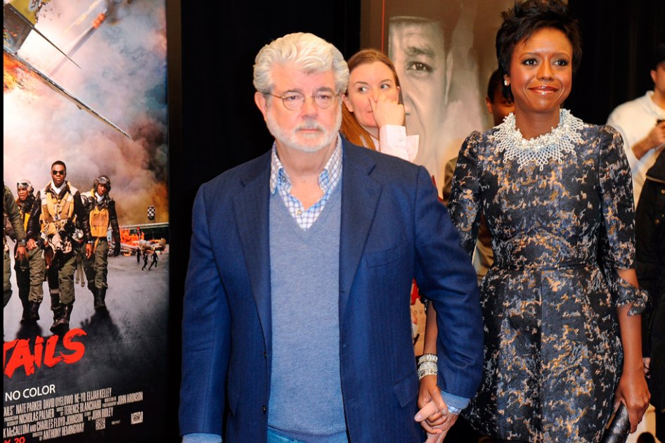 George Lucas, a sus 69 años, es padre de nuevo