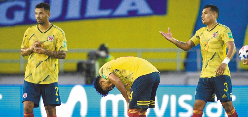 El día del fin de Queiroz: Colombia es goleada ante Ecuador. AFP