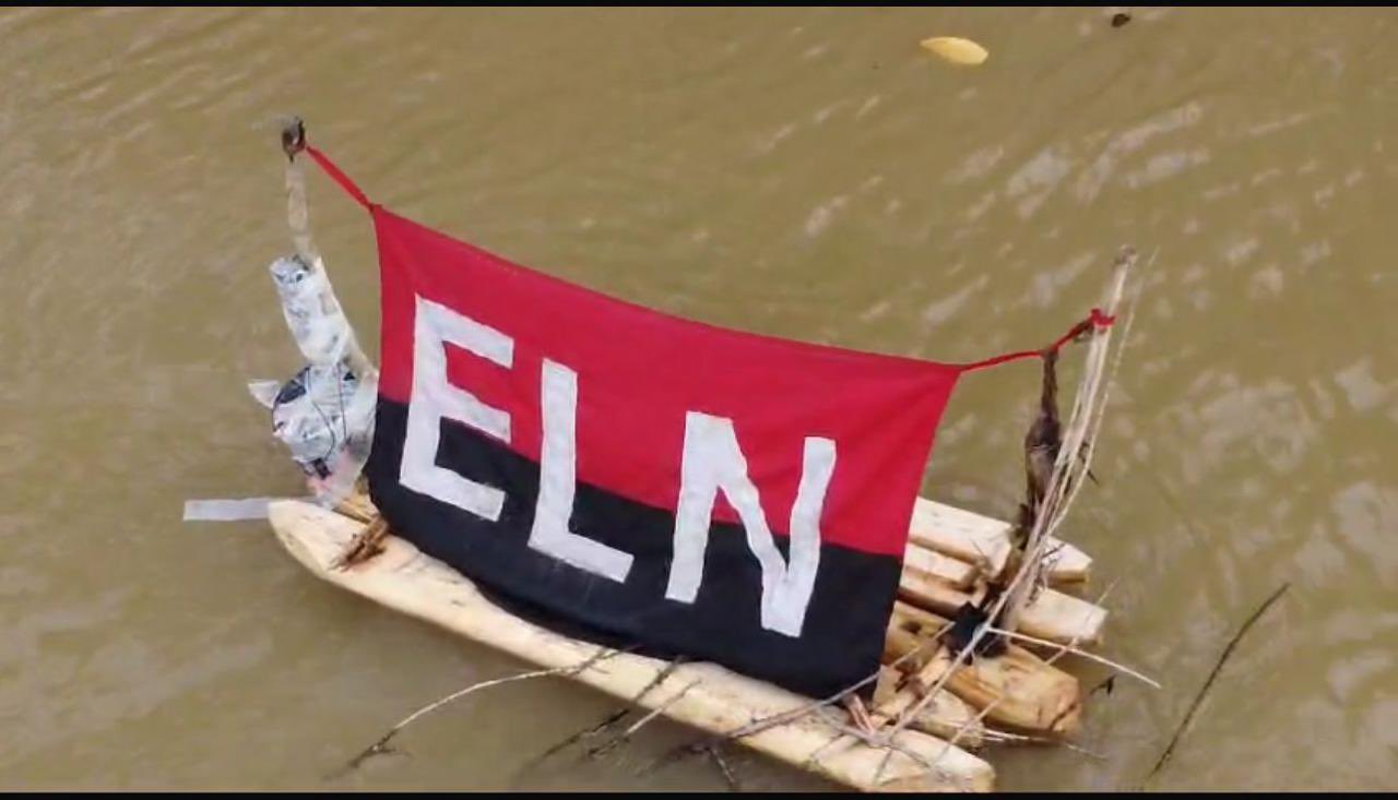 Armada desactivó explosivos que ELN habría instalado en una balsa en el Río Baudó