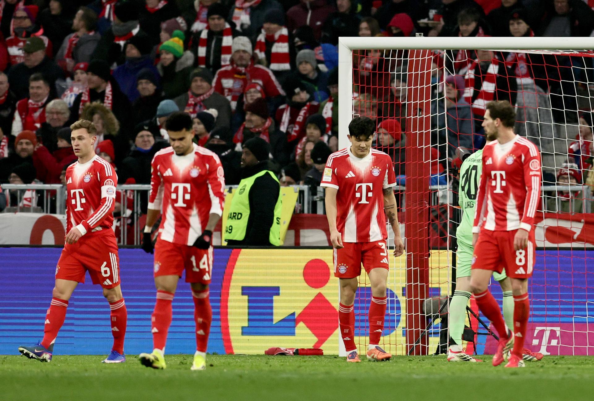 El Bayern Múnich de Luis Díaz perdió su invicto en la Bundesliga: caída frente a Augsburgo