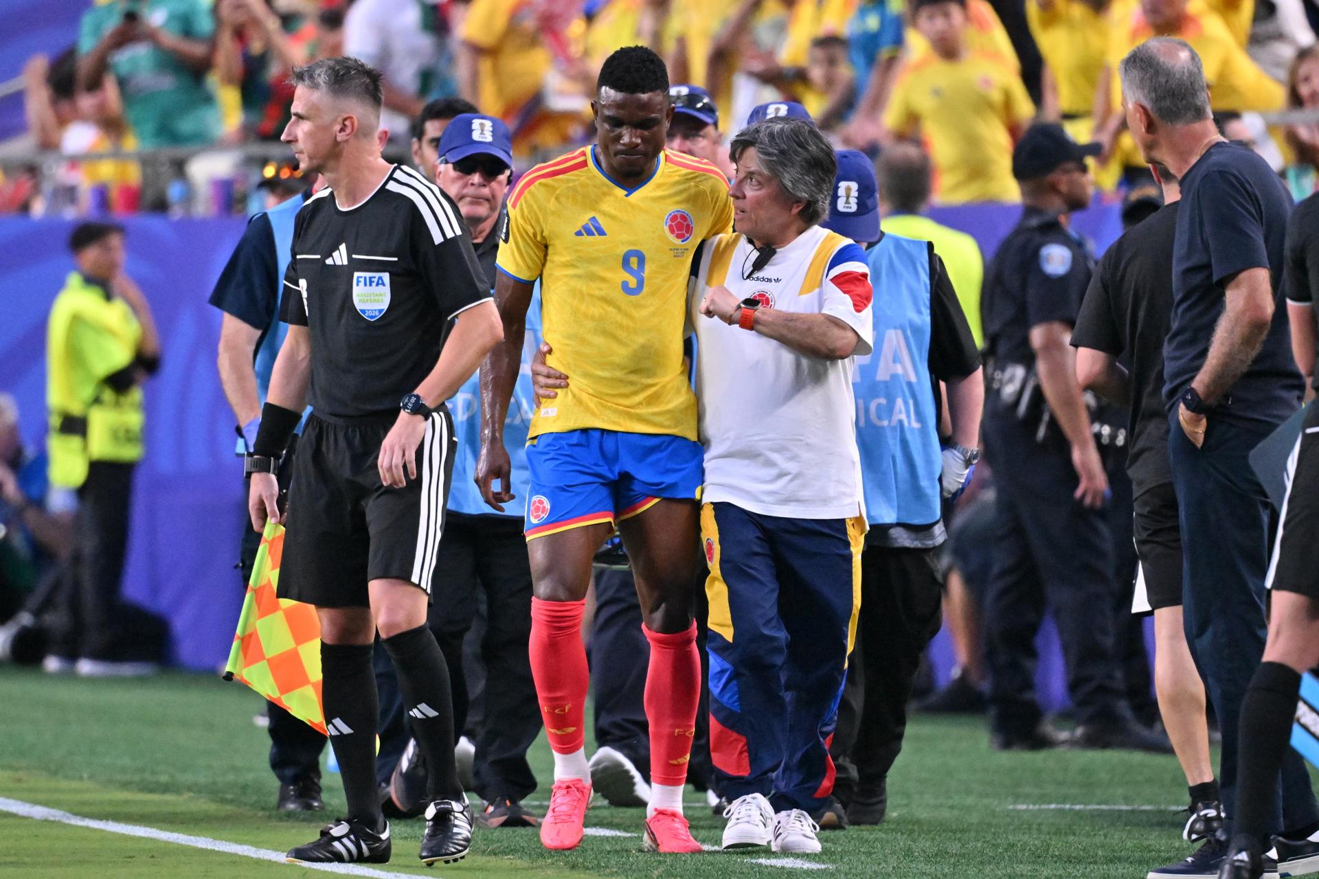 Jhon Córdoba se pierde el resto del mundial con la selección de Colombia