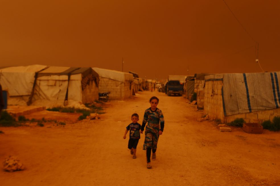 Las tormentas de polvo de los desiertos han ayudado a enfriar el planeta