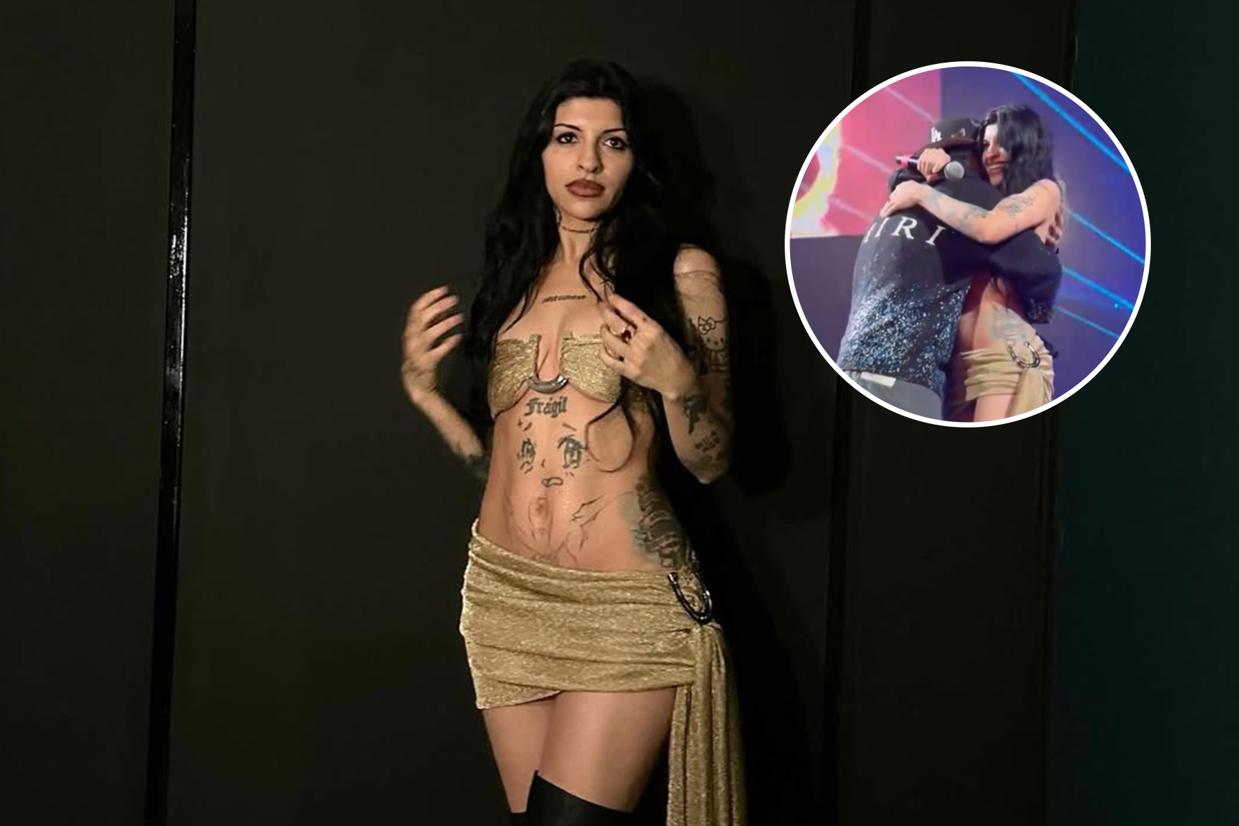 Cazzu se reencuentra y canta con su ex, en medio de rumores de reconciliación