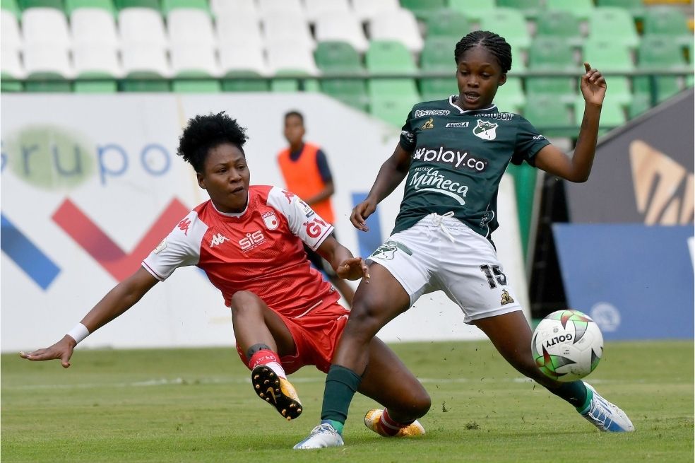 Santa Fe empató contra Deportivo Cali en la semifinal de la Liga Femenina