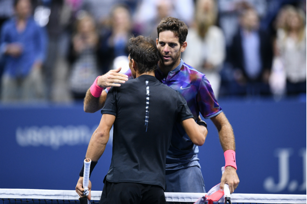 Del Potro: "Nadal me pasó por encima"