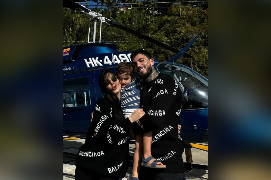 El regalo que Stephani Ruíz le dio al hijo de Mateo Carvajal por su cumpleaños