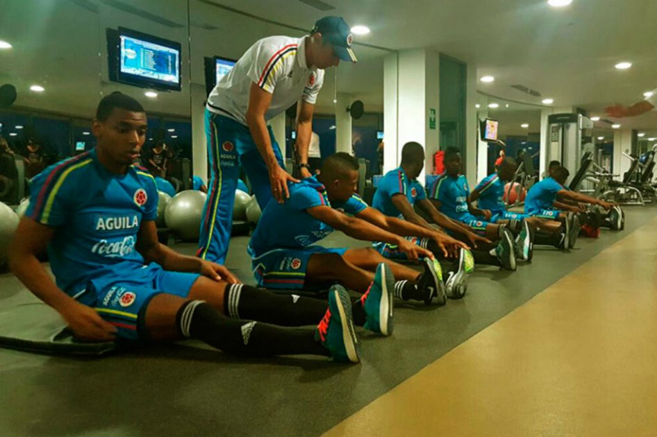 Selección Colombia olímpica ya está en Cartagena para duelo ante Honduras