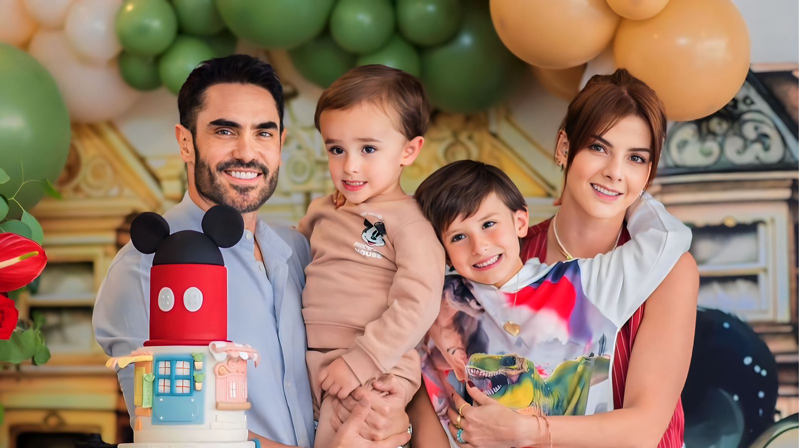 Carolina Cruz y Lincoln Palomeque celebraron el cumpleaños del hijo ¿Fue incómodo?