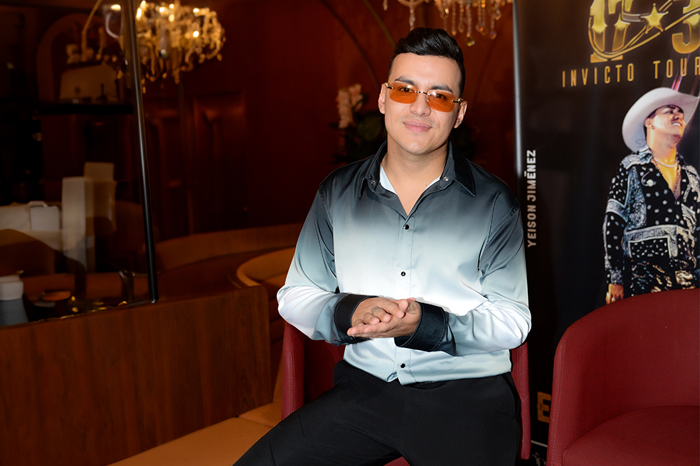 Yeison Jiménez contó que una famosa actriz es su amor platónico