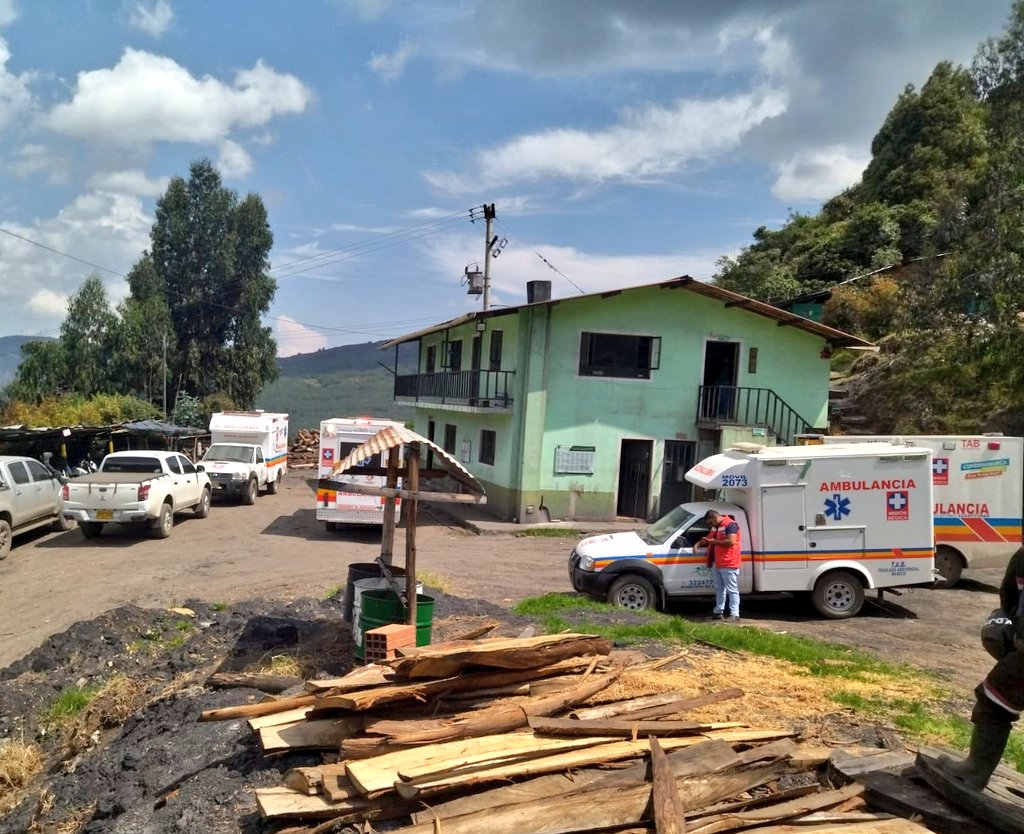 Accidente minero en Cucunubá dejó 4 heridos y 5 mineros atrapados