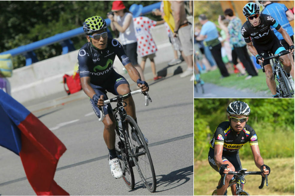 Los 13 pedalistas colombianos en la Vuelta a España