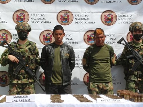 Clan del Golfo: capturan a dos presuntos integrantes de la organización en Ituango