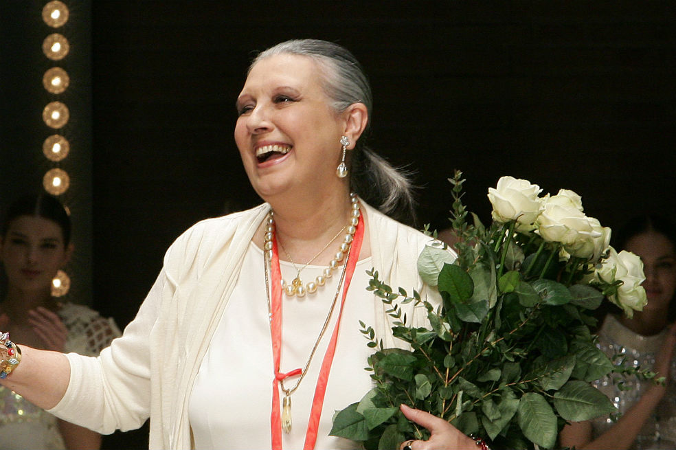 Muere la diseñadora italiana Laura Biagiotti