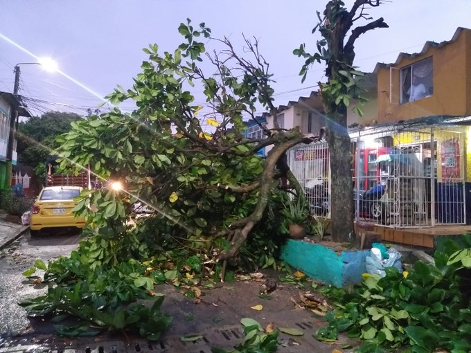 Fuertes lluvias dejan 24 viviendas afectadas en Lebrija, Santander