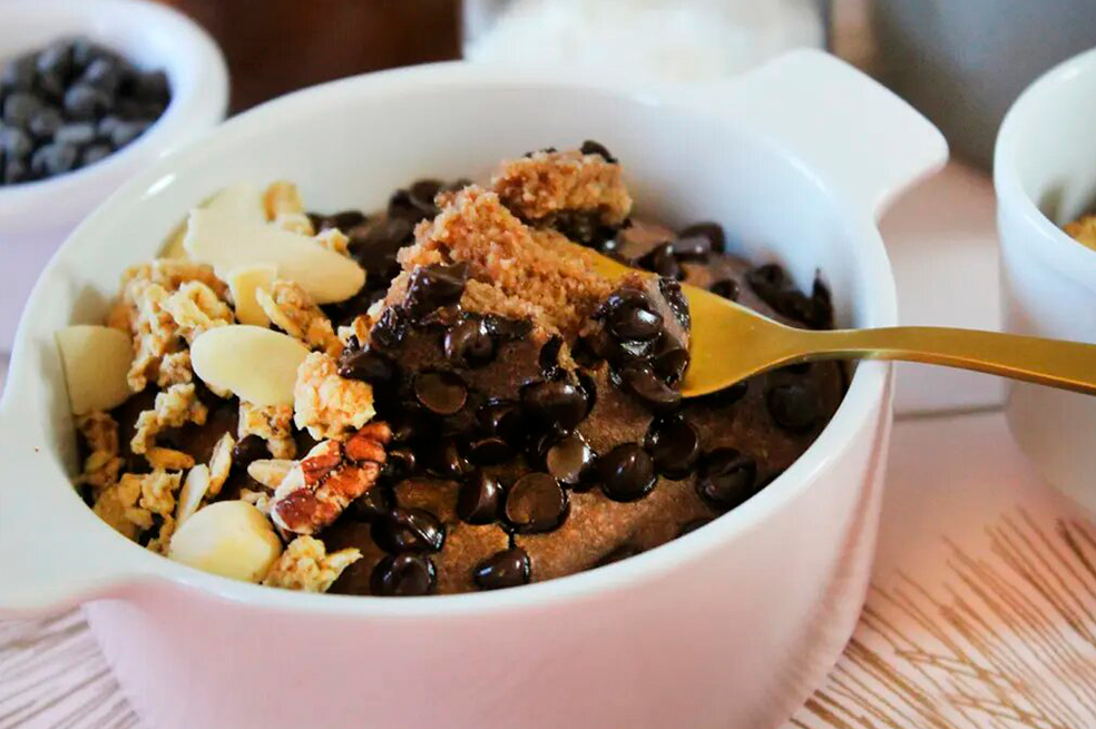 ¿Avena de chocolate al horno? Así puedes preparar esta deliciosa receta