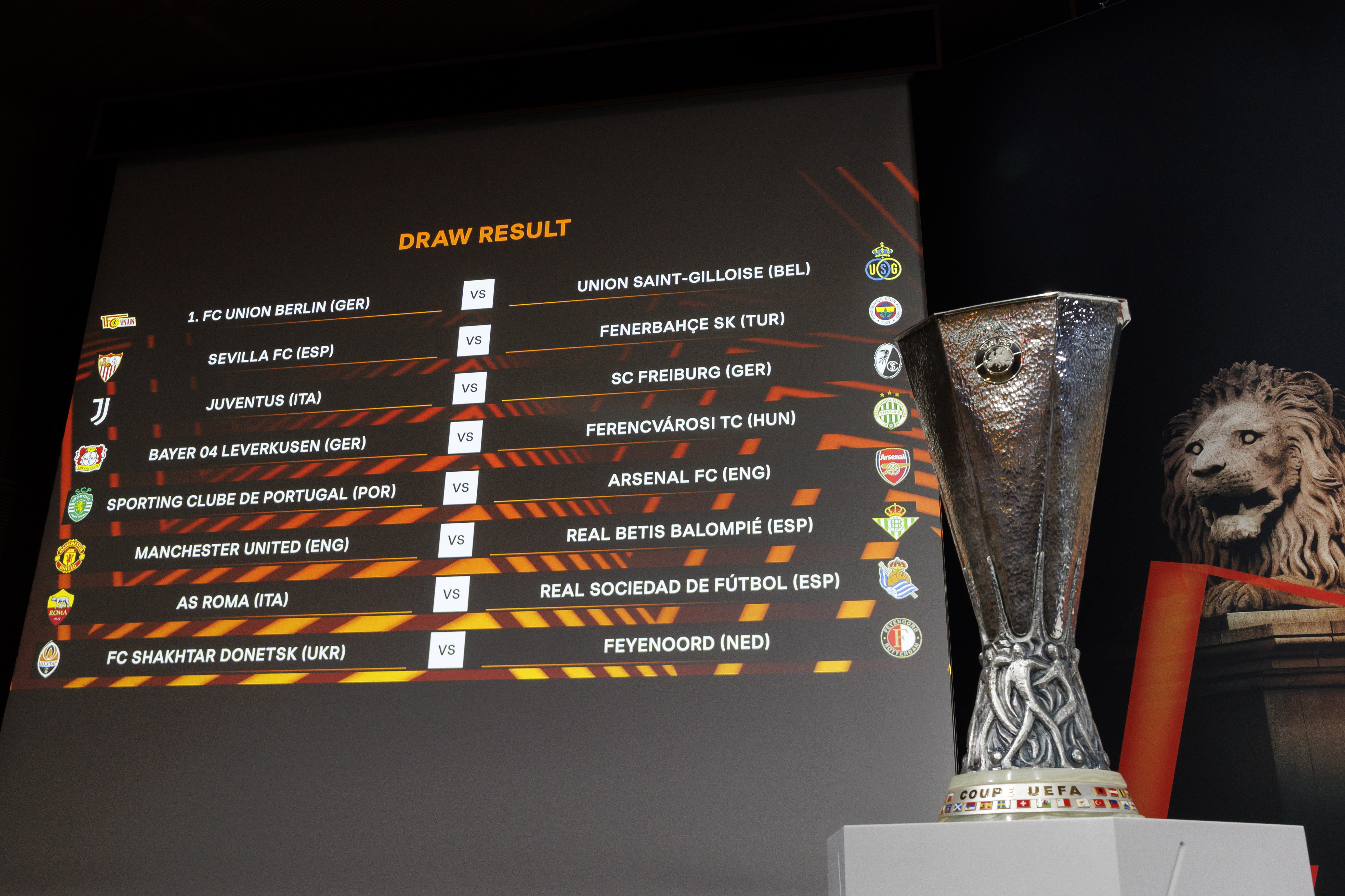 Así quedaron los octavos de final de la Europa League