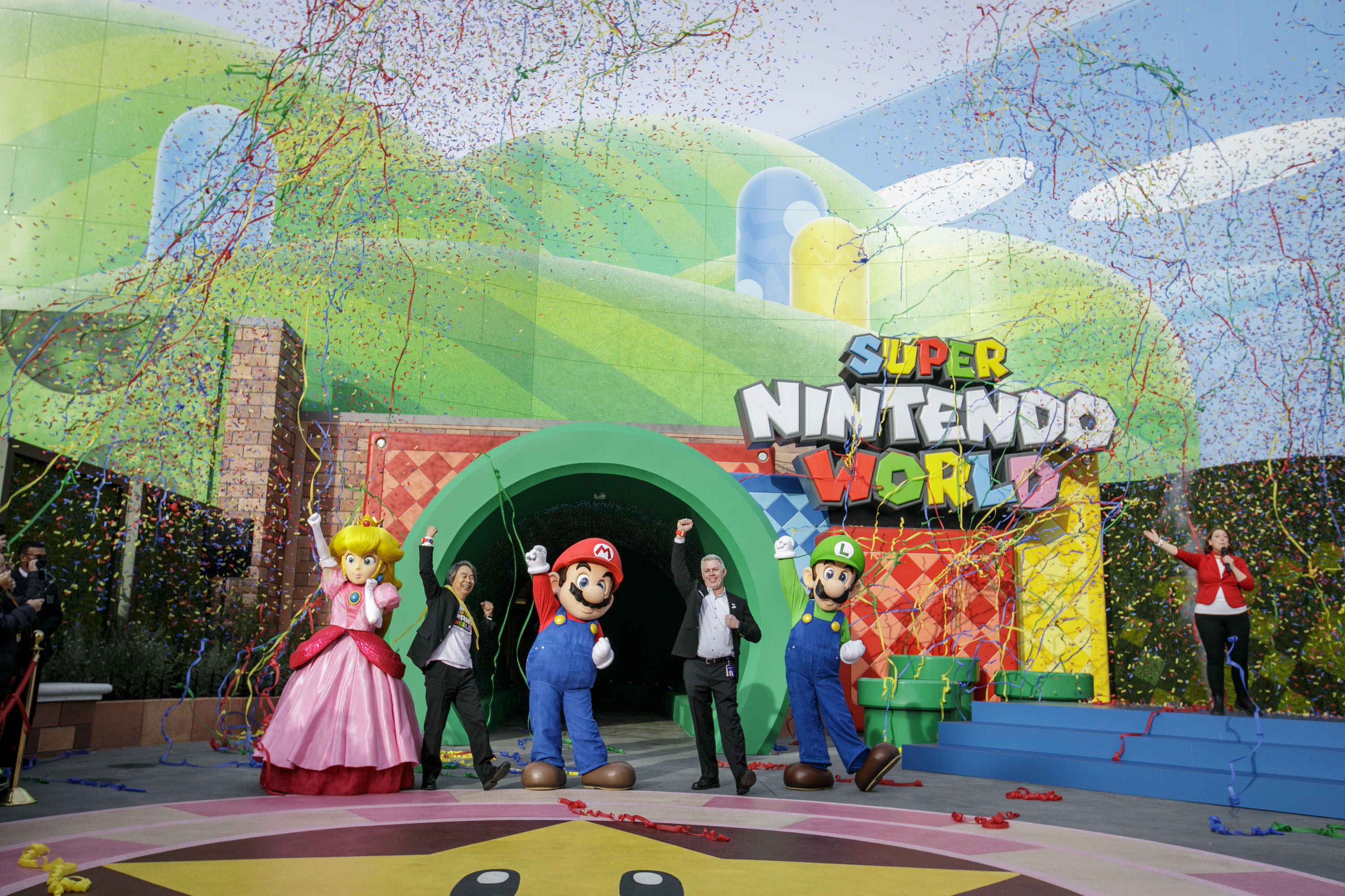 Universal Studios Hollywood abre el área temática Super Nintendo World.