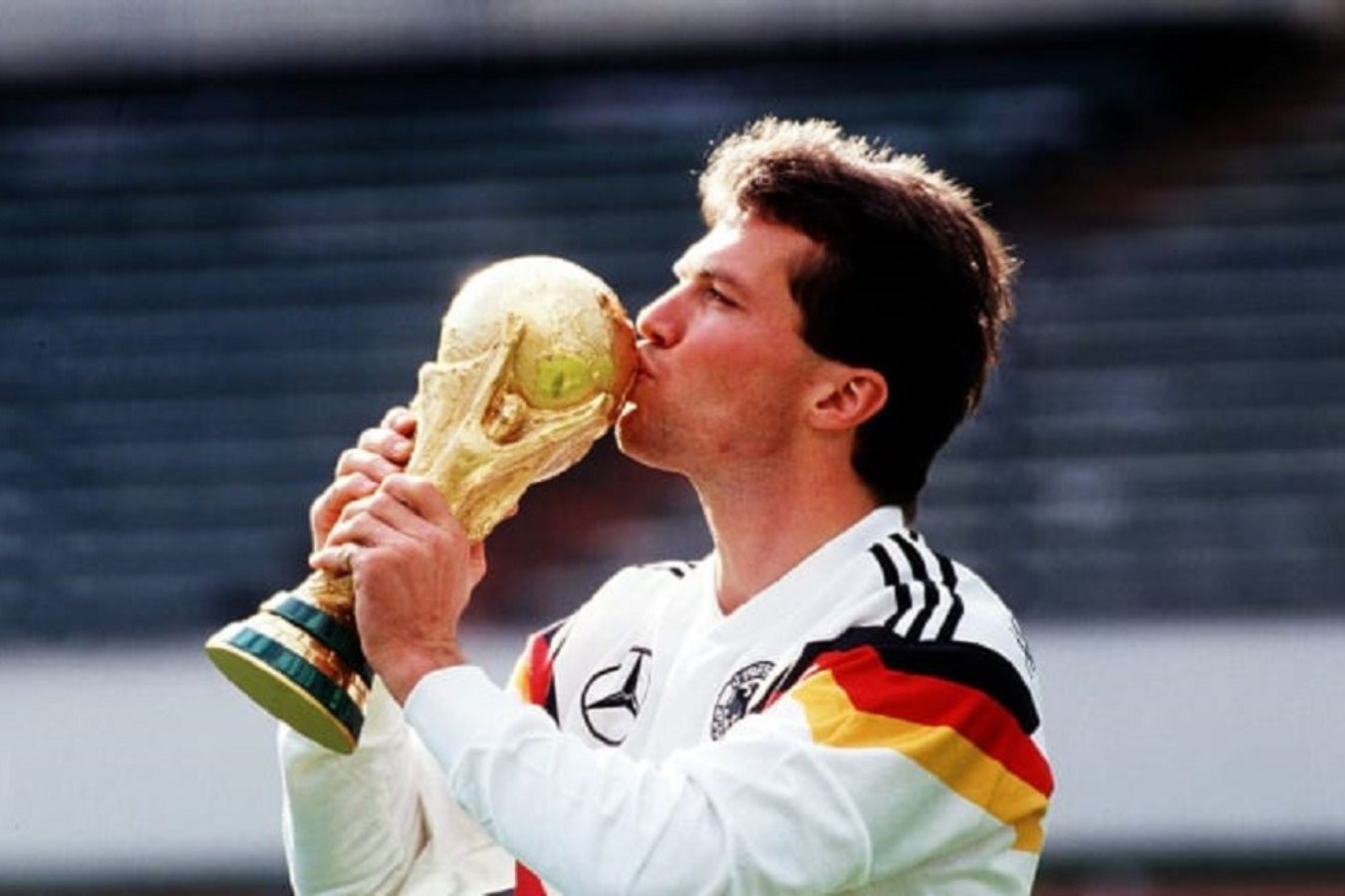 Con 25 partidos disputados, Lothar Matthaeus es el futbolista más experimentado en la historia de los Mundiales.