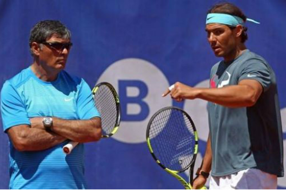 El tío Toni no va más con Rafa Nadal