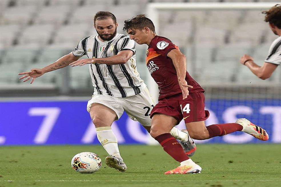 Roma venció a domicilio a una Juventus sin Cristiano Ronaldo ni Dybala