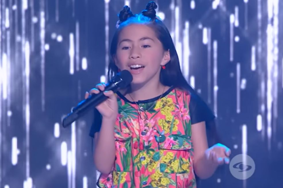 Antonia llegó de ‘Encanto’ a ‘La Voz Kids’