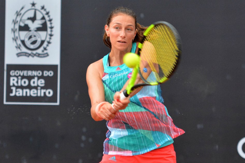 Mariana Duque avanzó a octavos de final del WTA de Río de Janeiro
