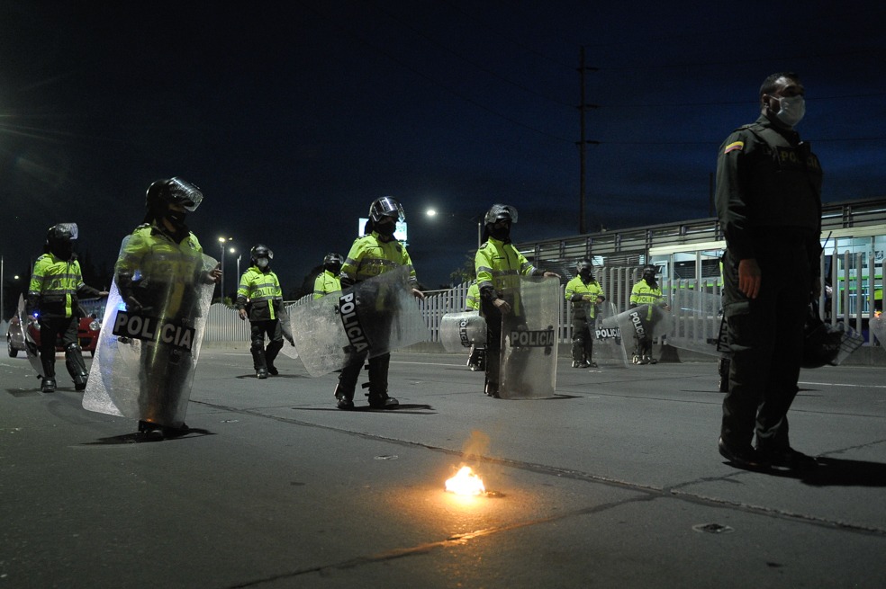 De allí que, en cada manifestación, efectivos de la Policía hagan presencia para evitar actos de vandalismo.