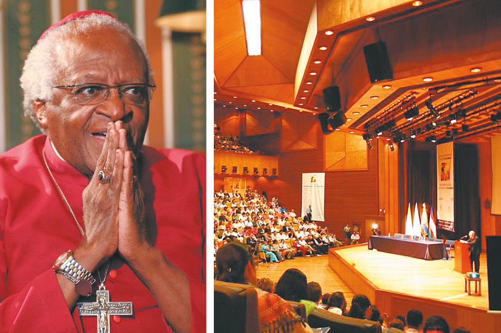 Desmond Tutu y su discurso en Cali: “Mi humanidad está contenida en la del otro”