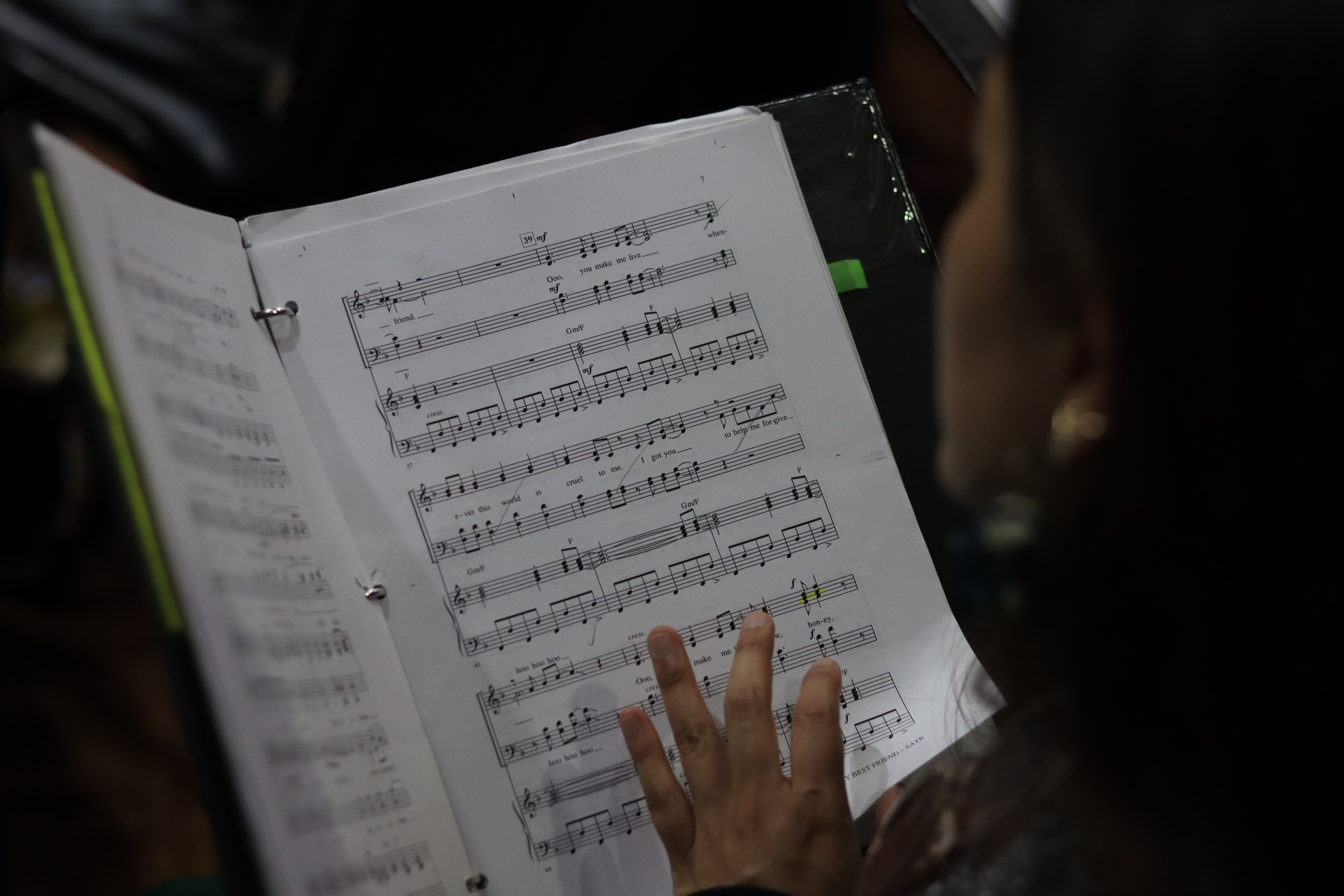 Ensayo de la Orquesta Filarmónica de Bogotá