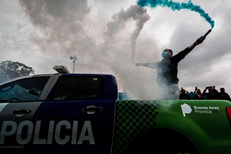 ¿Por qué están protestando los policías en Argentina?