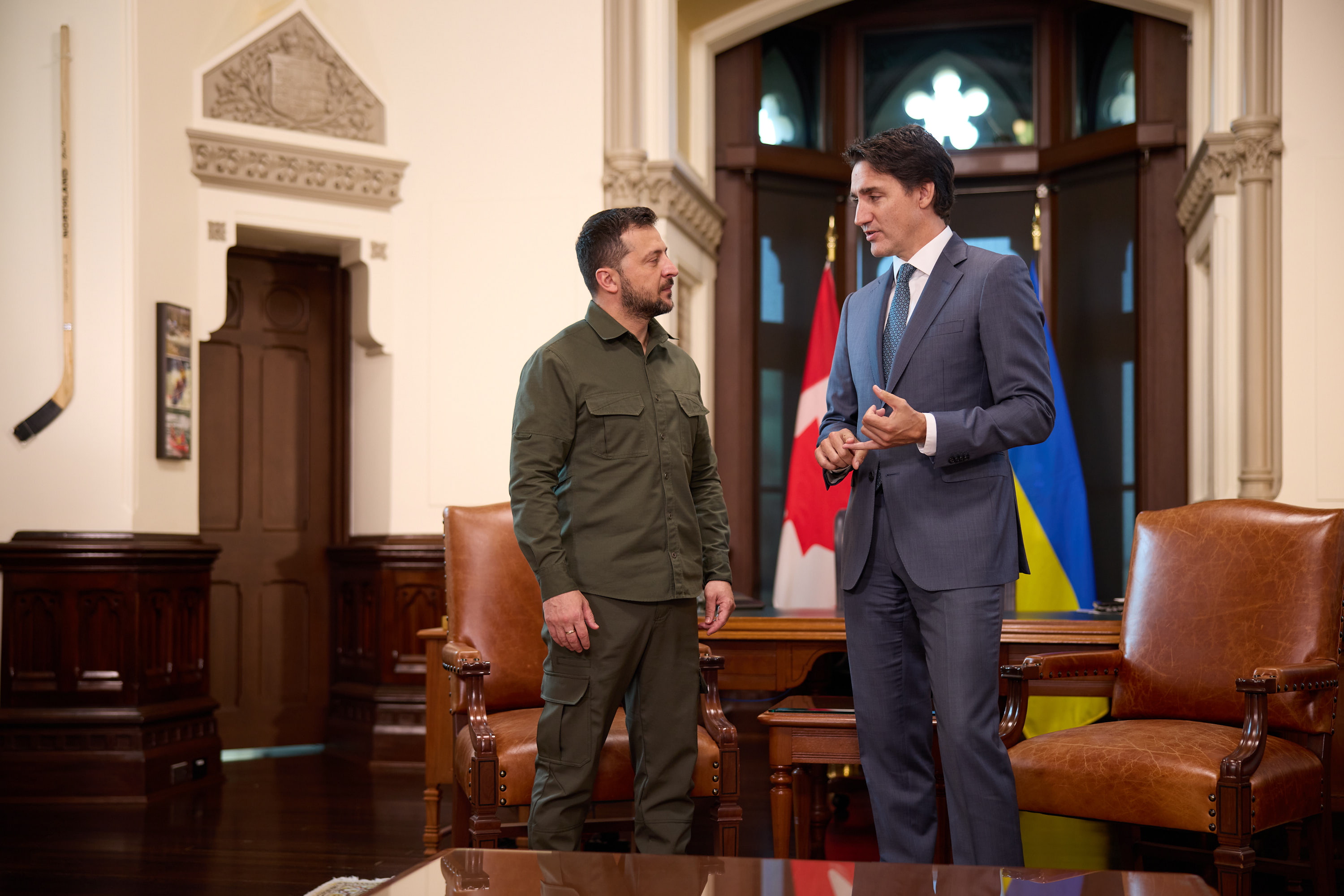“Es un conflicto para salvar millones de vidas”: Zelenski en su visita a Canadá