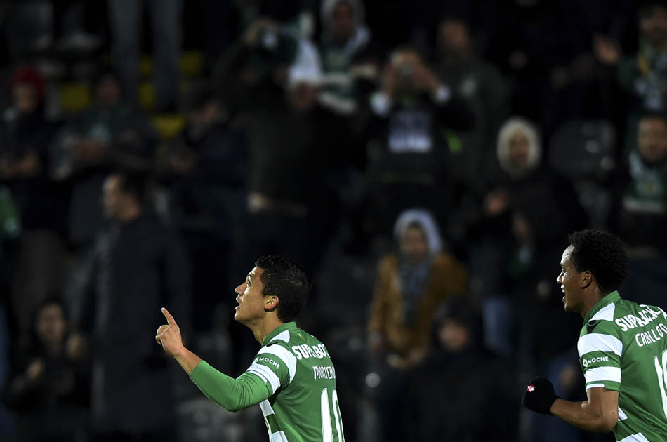 Fredy Montero marcó en la victoria de Sporting de Lisboa contra el Arouca