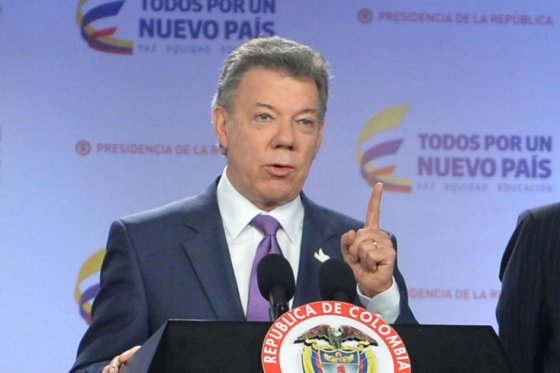 El presidente Juan Manuel Santos. /Presidencia