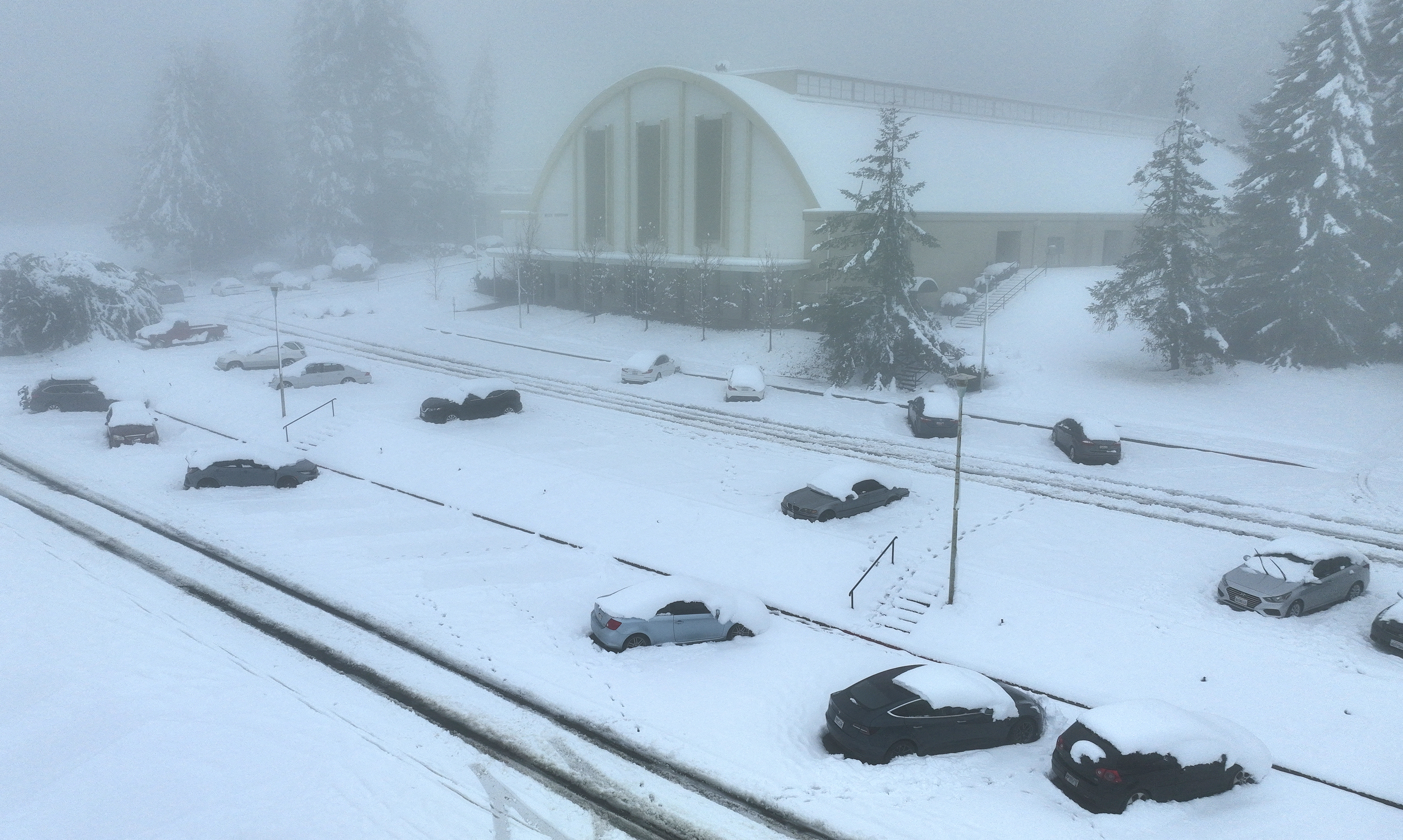 Tormenta de nieve en Los Ángeles, California: la primera en 30 años