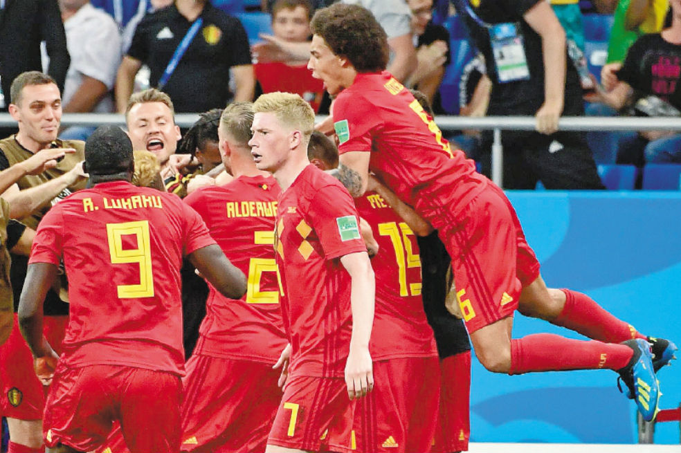 Bélgica mostró carácter ante Japón y pasó a cuartos de final del Mundial