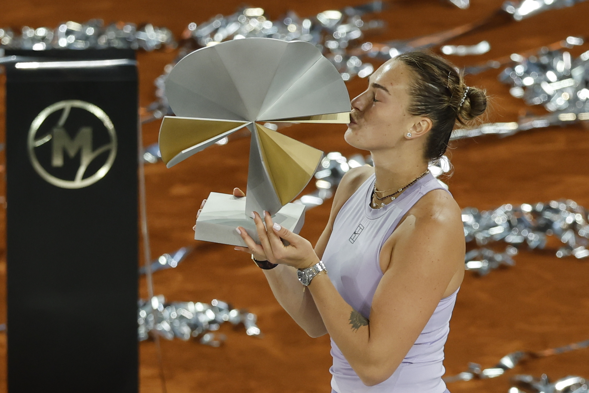 Sabalenka, imbatible en la Caja Mágica: ganó su tercer título en el Madrid Open