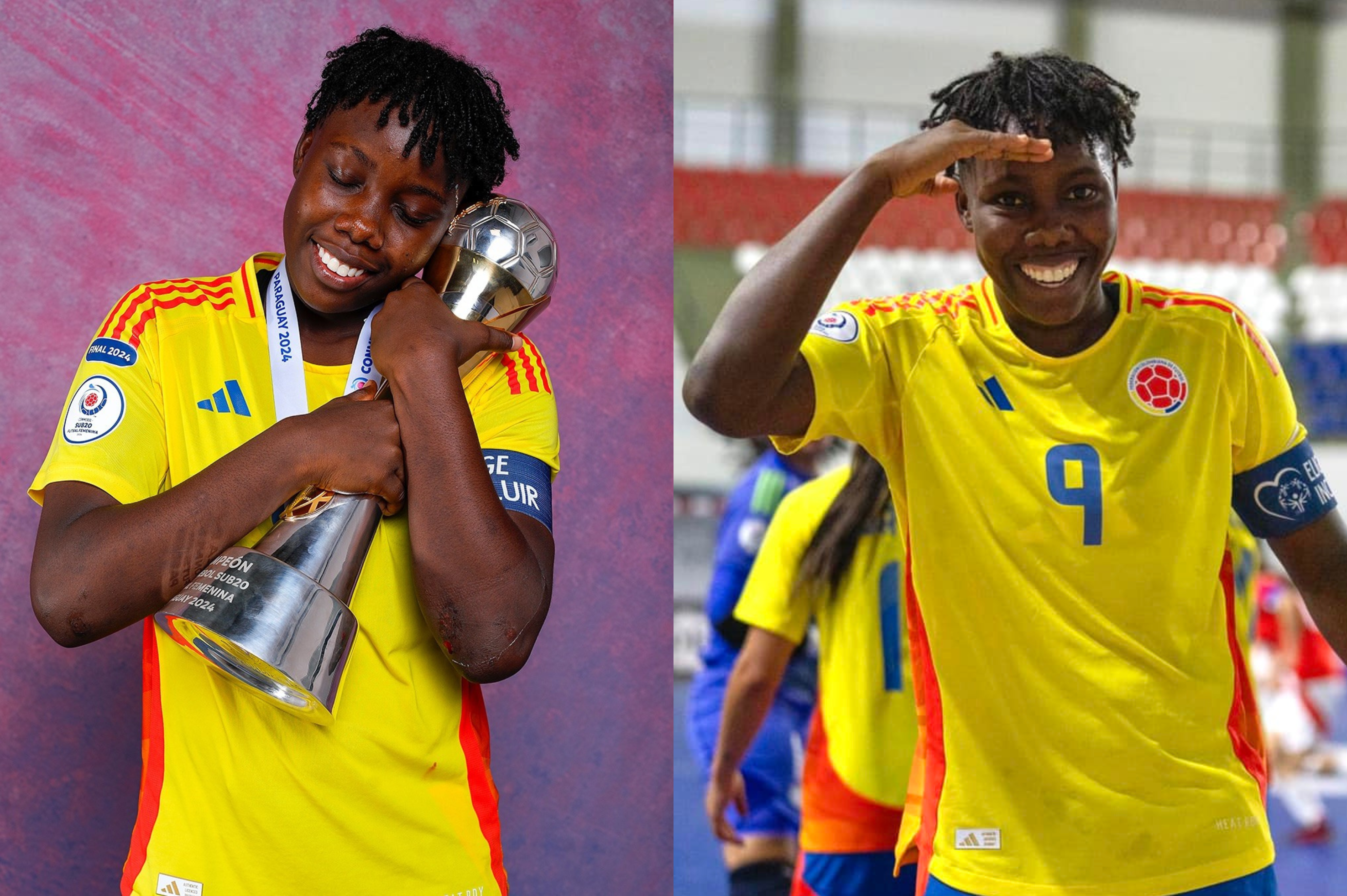 Nicolle Mancilla, figura de Colombia en el título del Sudamericano Sub-20 de Futsal en 2024.