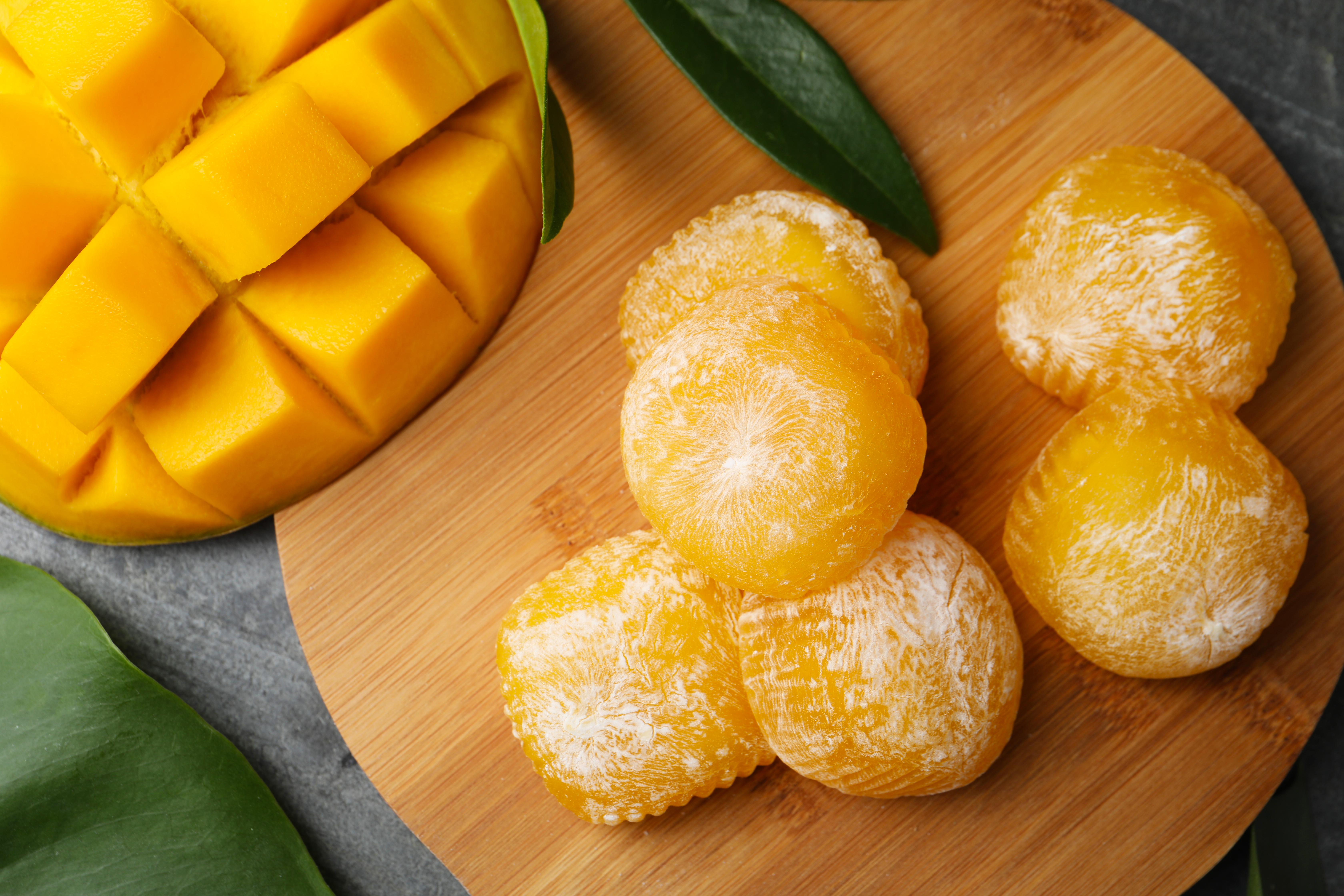 Receta para preparar mochis de mango