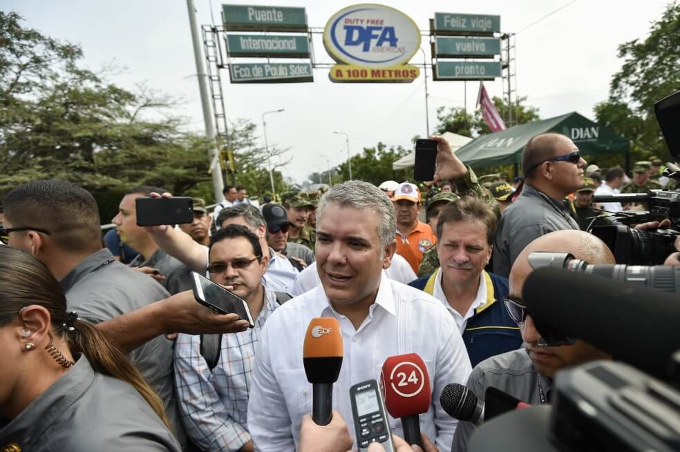 «Necesitamos que militares sigan dándole la lealtad a Juan Guaidó»: Duque
