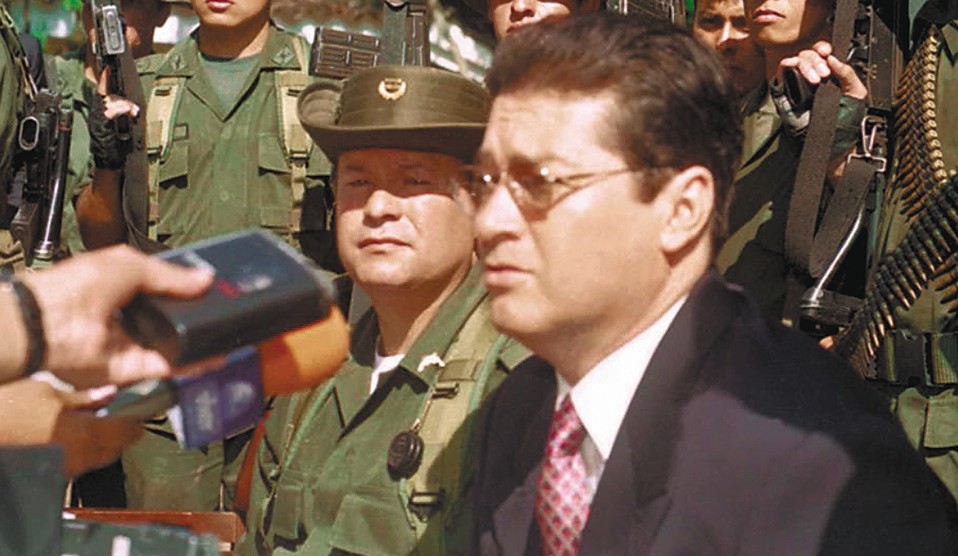 Hélmer "Pacho" Herrera, se entregó a las autoridades en septiembre de 1996.