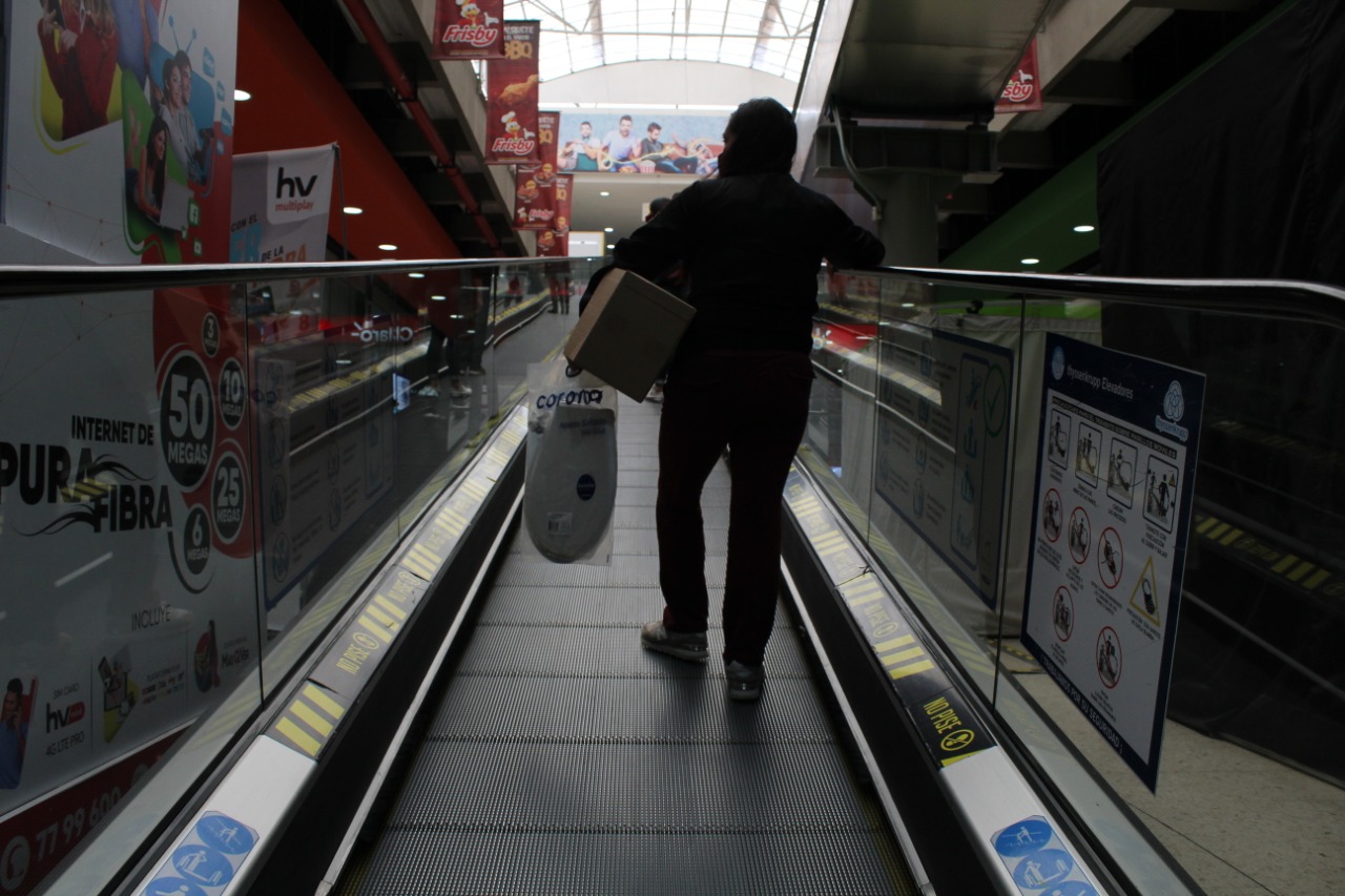 Este comportamiento se debió, en parte, a que se mantuvo el pico y cédula y las compras de electrodomésticos, computadores y equipos de comunicaciones solo se pudieron realizar por medios virtuales.