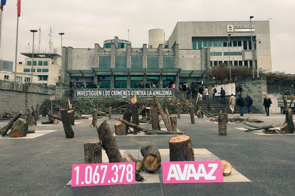 Un millón de personas pide a la Fiscalía que investigue crímenes ambientales en la Amazonía