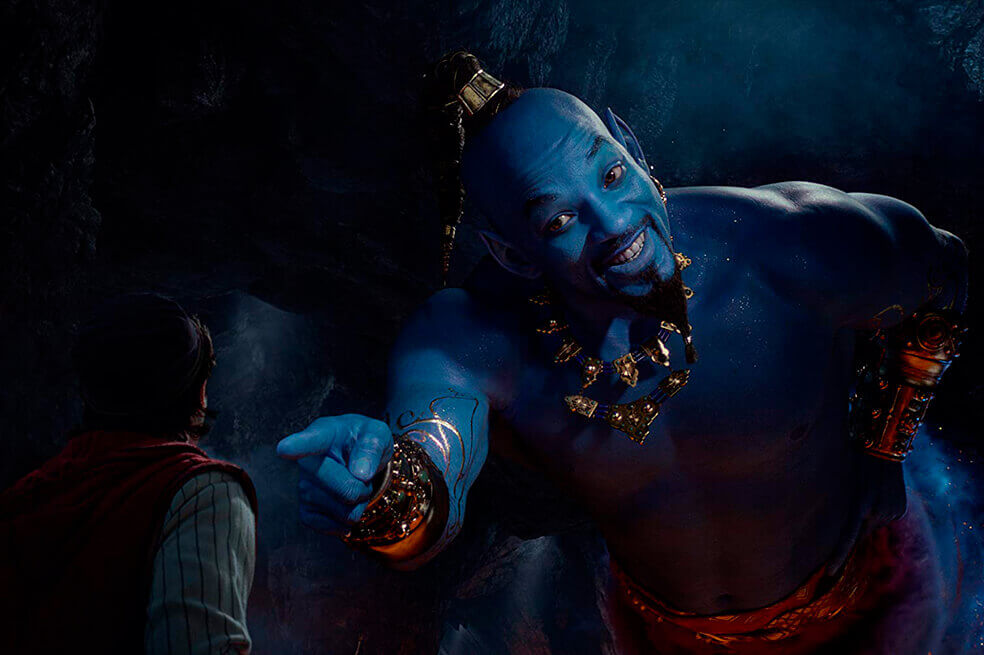 Disney presenta a Will Smith como el Genio de «Aladdín» e internet no para de reír