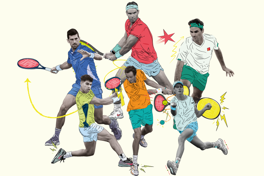 Hora de pasar la raqueta: el recambio generacional en el tenis