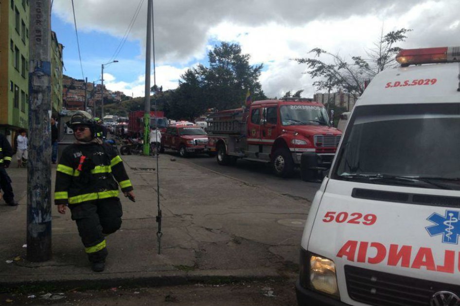 Foto tomada de @BomberosBogota