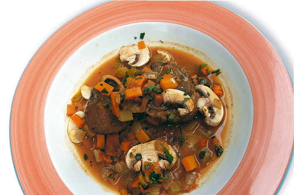 Receta del día: ossobuco de ternera al horno con vegetales