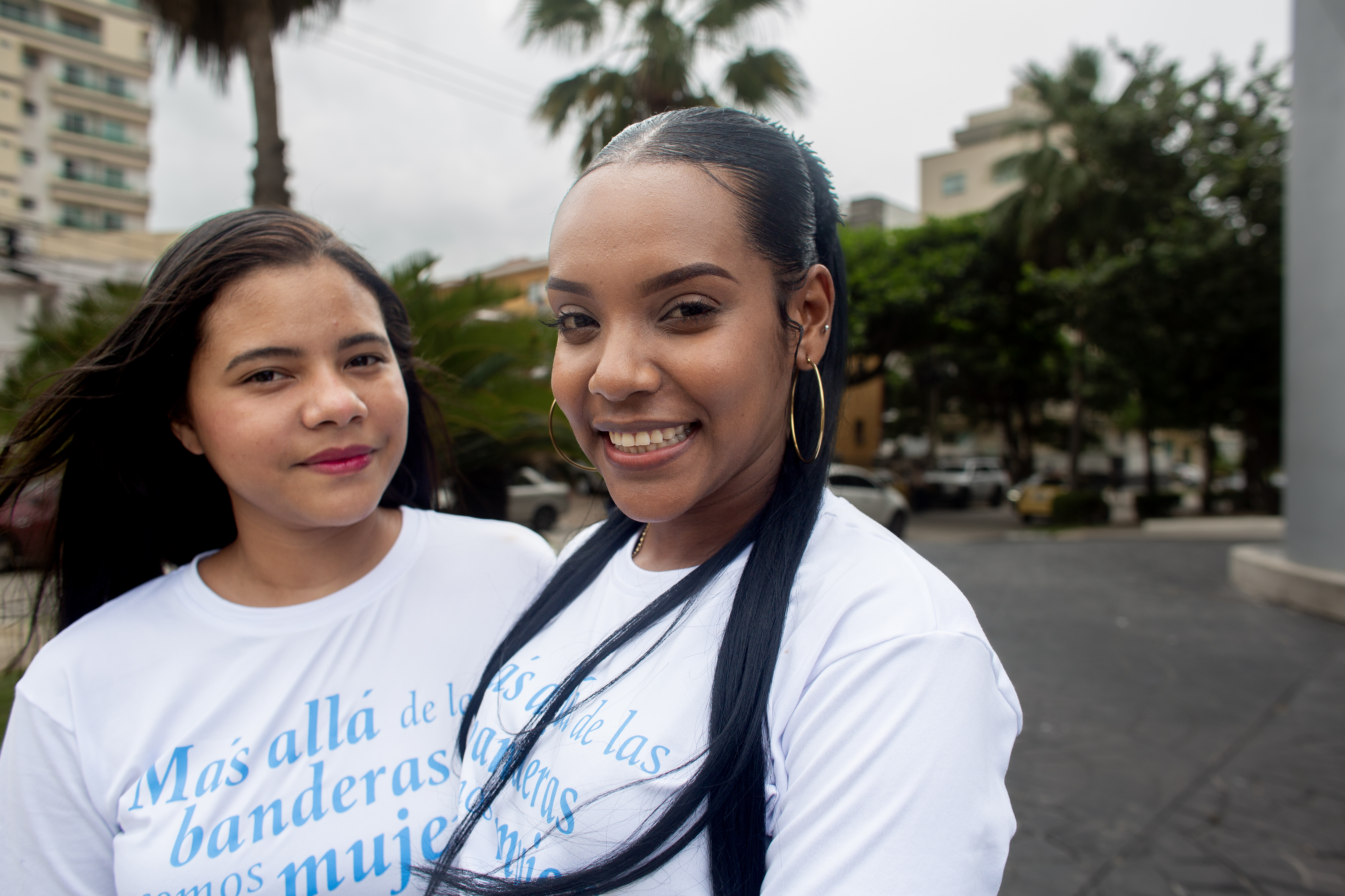 Dinervis Hernández (izquierda) y Yenifer Suárez (derecha).